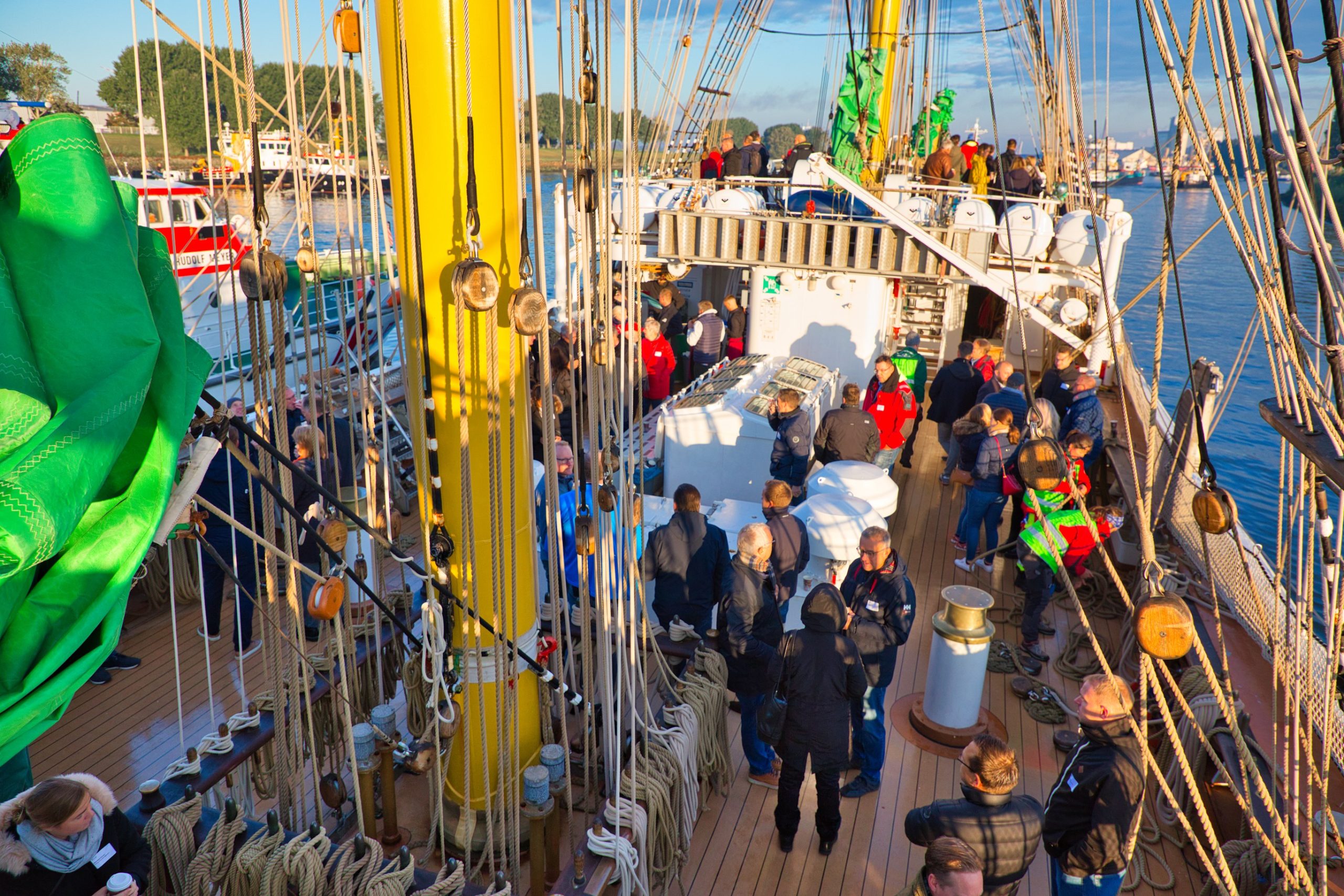 BHV-Schiffstour auf der Alexander von Humboldt II beim Deutschen Schifffahrtstag fand großen Anklang