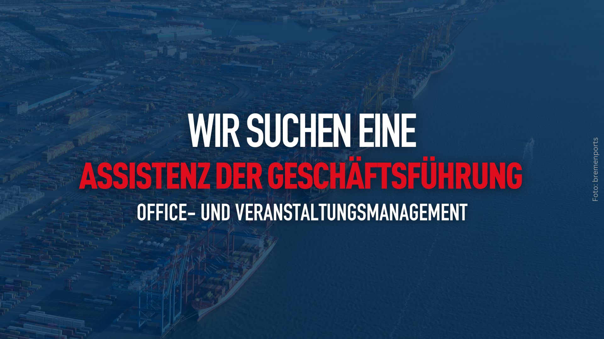 WILLKOMMEN AN BORD: ASSISTENZ DER GESCHÄFTSFÜHRUNG (W/M/D) GESUCHT!