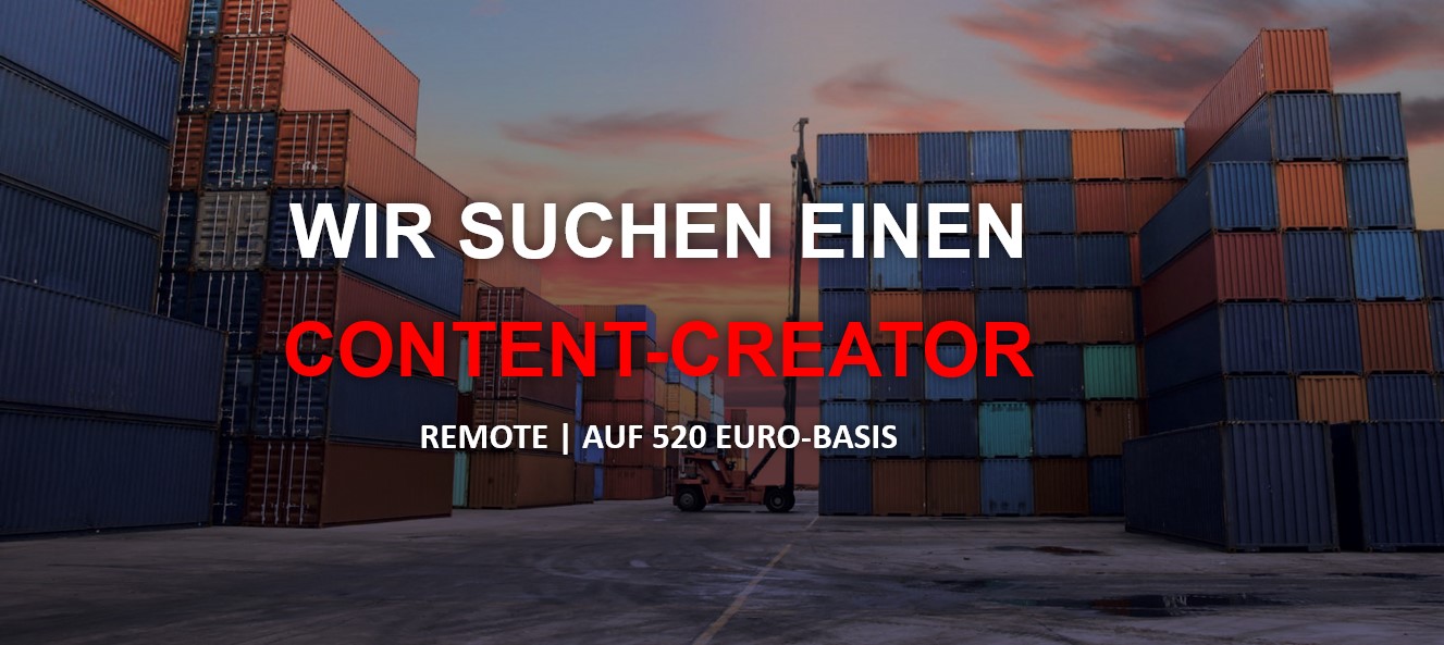 Content-Creator auf 520 Euro-Basis gesucht