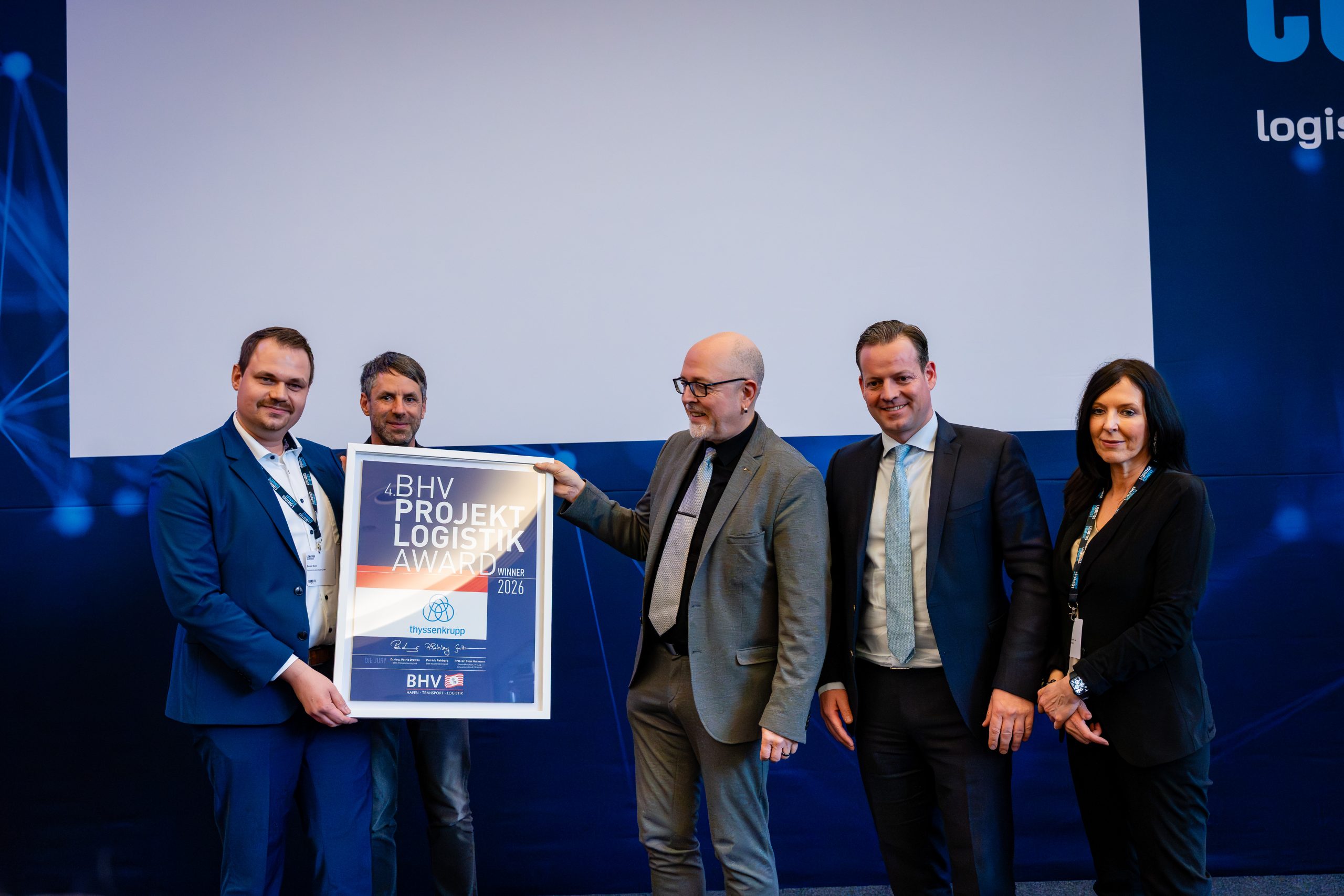 thyssenkrupp Uhde gewinnt BHV-Projektlogistik-Award 2026 mit „Module360“