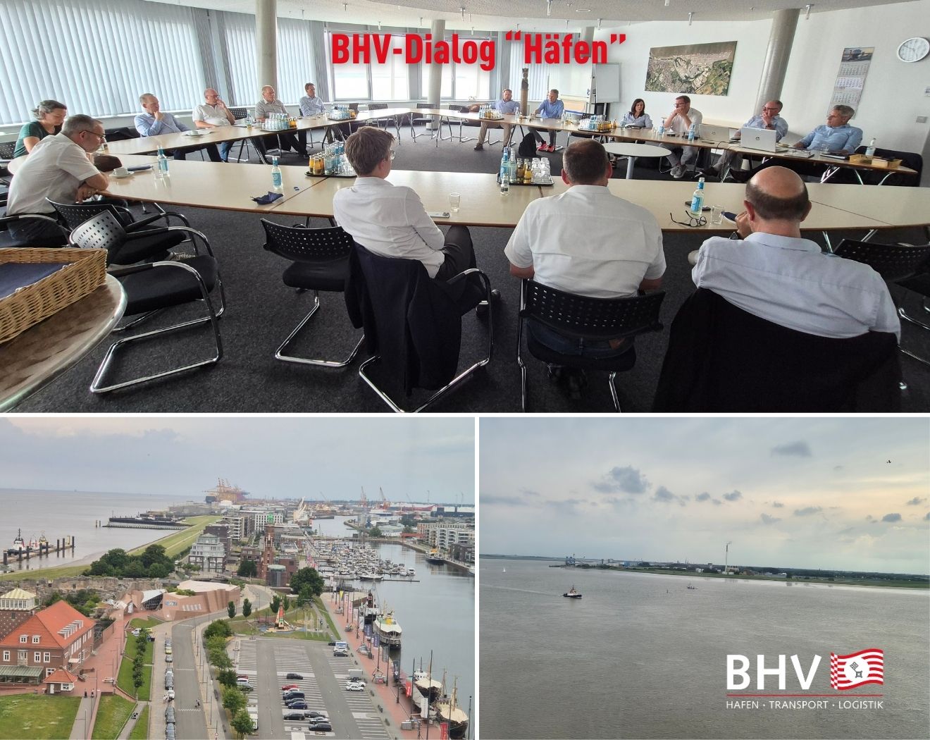 BHV-DIALOG „HÄFEN“ – AUSTAUSCH MIT WEITBLICK