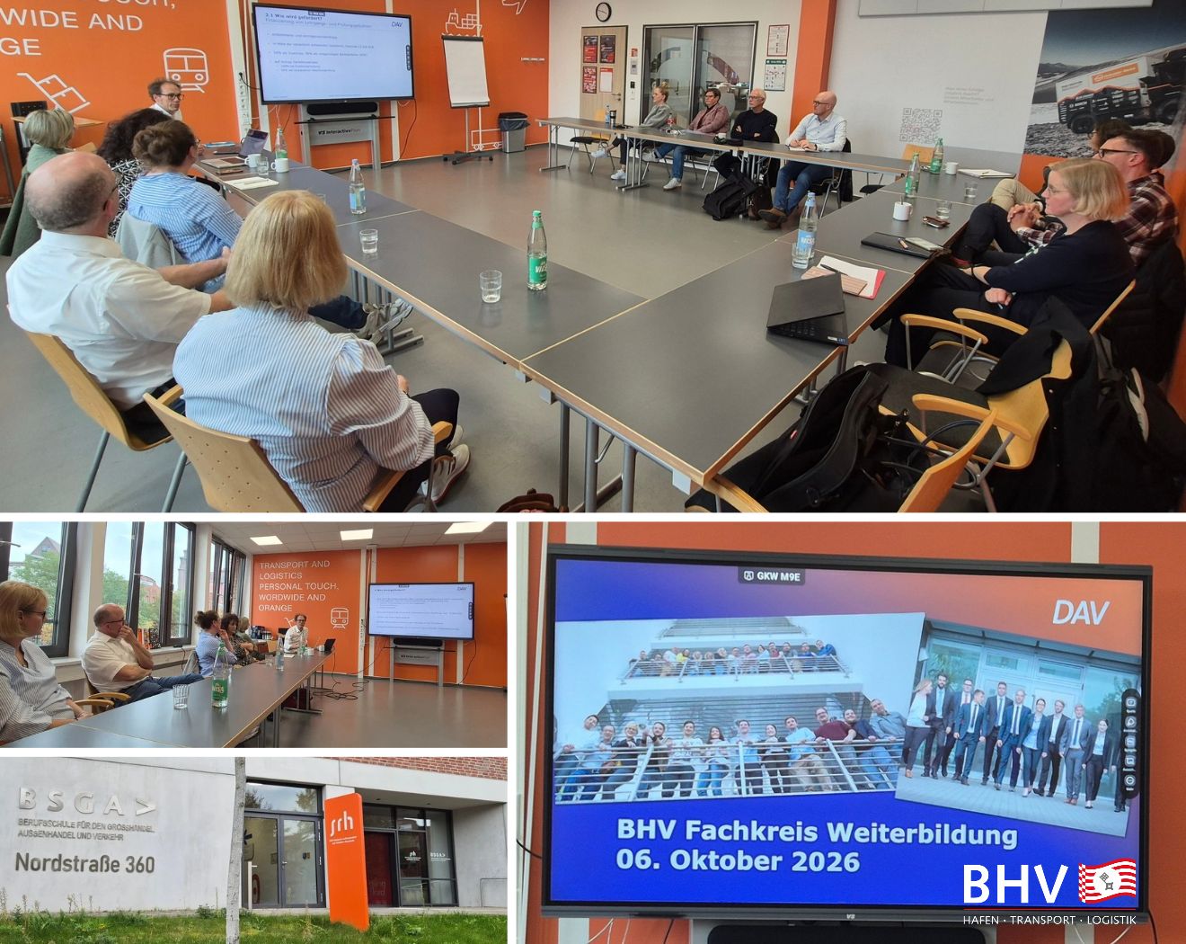 BHV-FACHKREIS WEITERBILDUNG ZU GAST BEI DER DAV